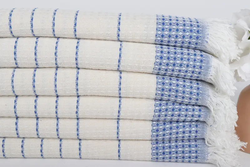 70x40 Cotton Waffle Towel, Monogrammed Beach Towel, Personalized Towel, Turkish Towel USA, Maid Of Honor Gift, Custom Towel Beach, Custom Name Towel - 3