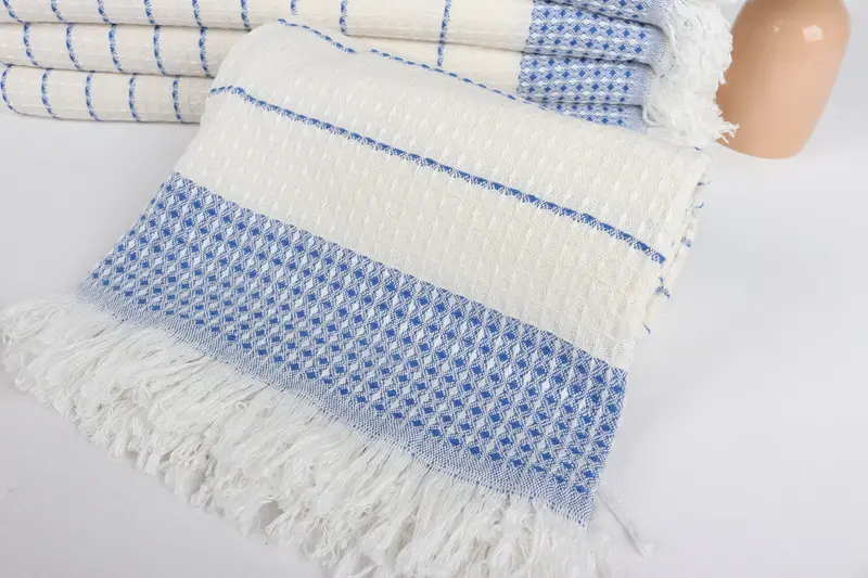 70x40 Cotton Waffle Towel, Monogrammed Beach Towel, Personalized Towel, Turkish Towel USA, Maid Of Honor Gift, Custom Towel Beach, Custom Name Towel - 4