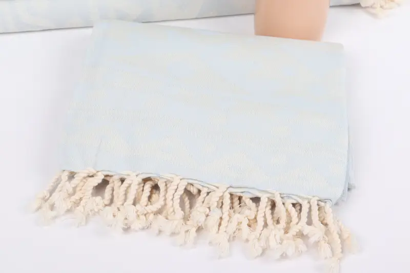 Gifts For Him, Turkish Towel Beach Towel, 70x40 Cotton Round Pattern Towel, Monogram Towels, Soft towel, Gift Towel, Organic Turkish towel - 6