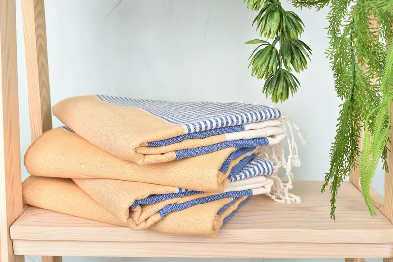 Fouta towel, Housewarming Gift, 68x40 Cotton Striped Towel, Bachelor Bachelorette Party Favors, Unique Wedding Gift, Wedding Towel, Unique Gift - 7