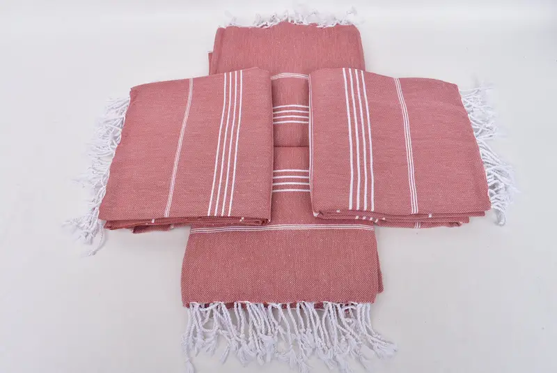 Organic Turkish towel, Girl Trip Party Favor, Bridal Shower Favors, 70x40 Cotton Striped Towel, Beach Towel Gift, Personalised Gift, Monogram Towels - 6
