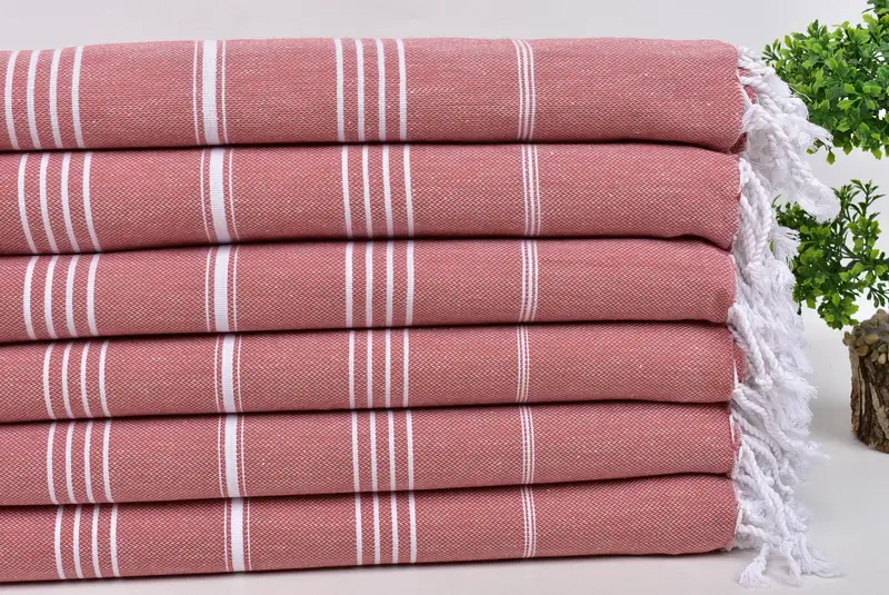Organic Turkish towel, Girl Trip Party Favor, Bridal Shower Favors, 70x40 Cotton Striped Towel, Beach Towel Gift, Personalised Gift, Monogram Towels - 3