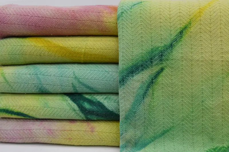 King Size Bedspread, Turkish Blanket Throw, 92x68 Cotton Tie Dye Chevron Towel, Throw Blanket, Bedspread, Christmas Tablecloth, Boho Throw Blankets - 4