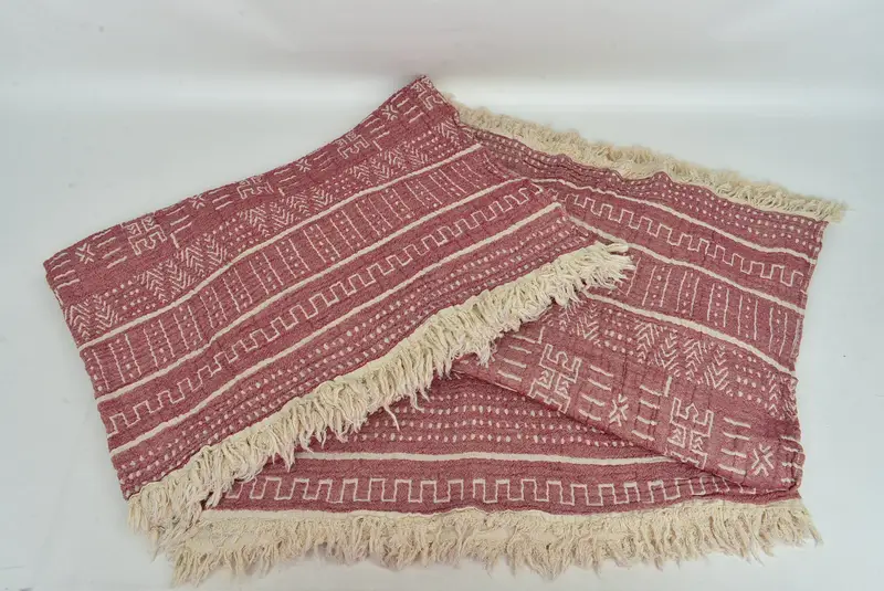 Wurfdecke, ästhetische Decke, gewebte Decke, personalisiertes Geschenk für ihn, Brautduschengeschenk, Bio -Wurf, 76x56 Baumwollkilim -Designtuch - 7