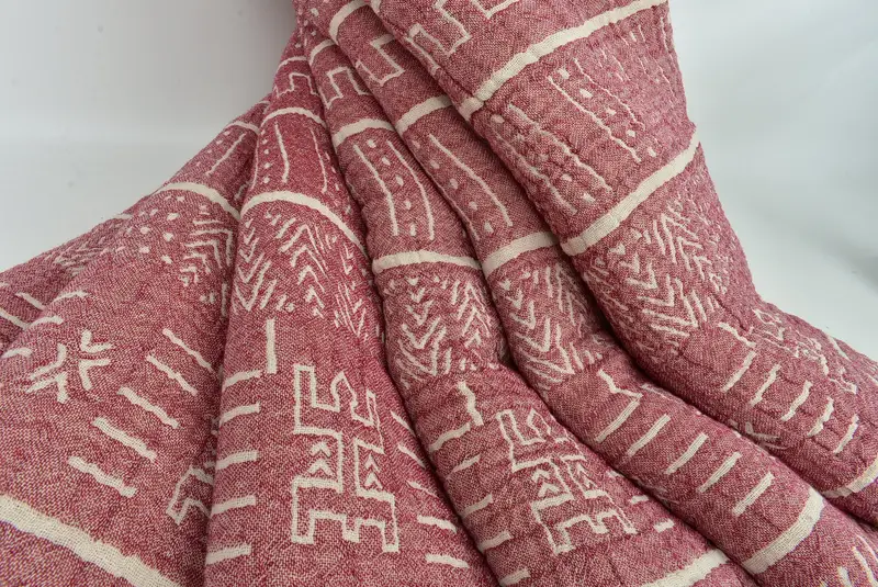 Wurfdecke, ästhetische Decke, gewebte Decke, personalisiertes Geschenk für ihn, Brautduschengeschenk, Bio -Wurf, 76x56 Baumwollkilim -Designtuch - 6
