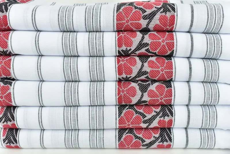 Valentines Day Gift For Him, 70x40 Cotton Daisy Design Towel, Personalized Towel, Oversized Beach Towel, Bachelor Gifts, Gift For Him, Travel Towel - 2
