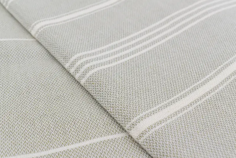 Wedding Hand Made Gift, Organic towel, Personalized Beach Towel, 70x40 Cotton Striped Towel, Custom Wedding Gifts, Monogram Towels, Grandma Gift - 6
