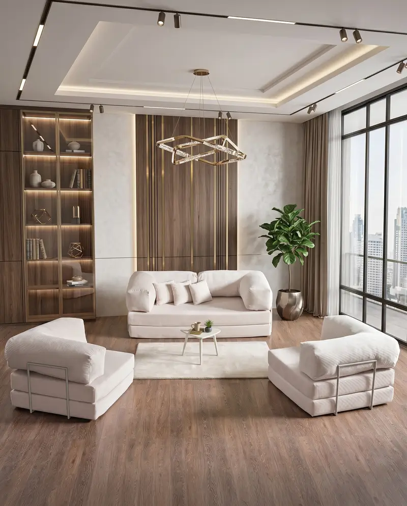 Cozy Lounge Couch, Relax Floor Sofa, Modern Floor Couch, Apartment Floor Sofa, Small Space Sofa, Studio Lounge Sofa, Gaming Lounge Sofa, product image