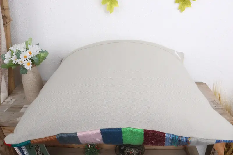 20x20 Green Pillow Sham, Pillow Cover, Home Decor Pillow, Retro Pillow, Handmade Kilim Cushion, Custom Cushion Case, Turkish Pillow - 7