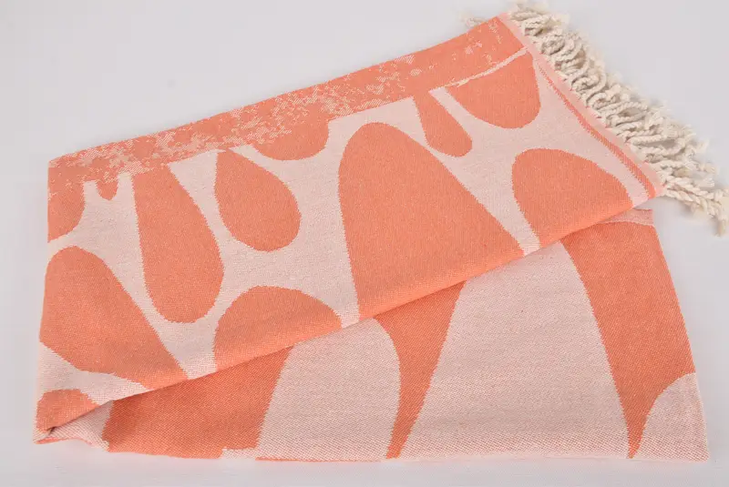 Organic towel, Bridesmaid Gifts, Peshtemal Towel, Peshtemal Towel USA, Spa Towel, Bridesmaid Gifts Personalized, 70x40 Cotton Turtle Design Towel - 4