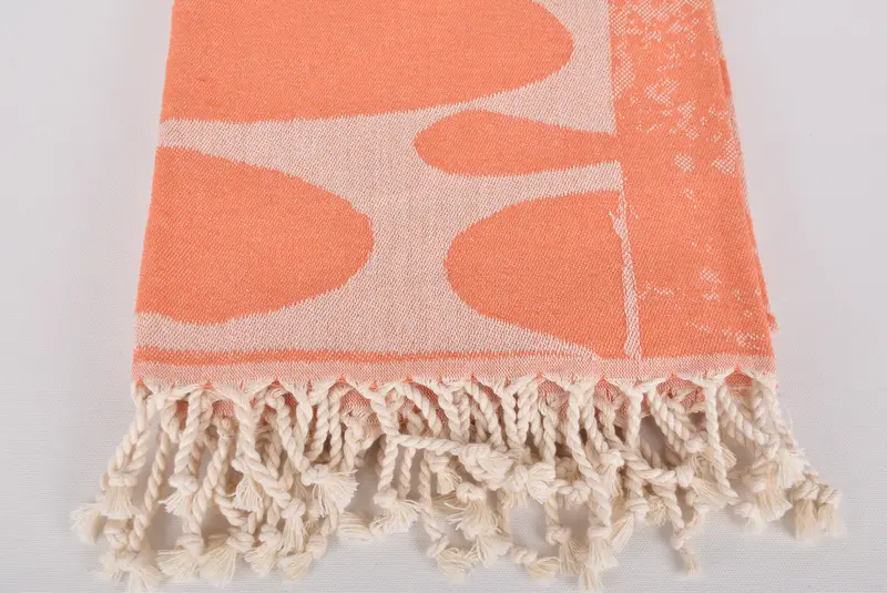 Organic towel, Bridesmaid Gifts, Peshtemal Towel, Peshtemal Towel USA, Spa Towel, Bridesmaid Gifts Personalized, 70x40 Cotton Turtle Design Towel - 3