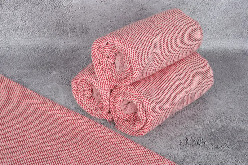 70x40 Cotton Geometric Towel, Thin towel, Bridal Shower Gifts, Turkish beach towel, Travel towel, Yoga Towel, Eco-friendly Turkish peshtemal towel - 8