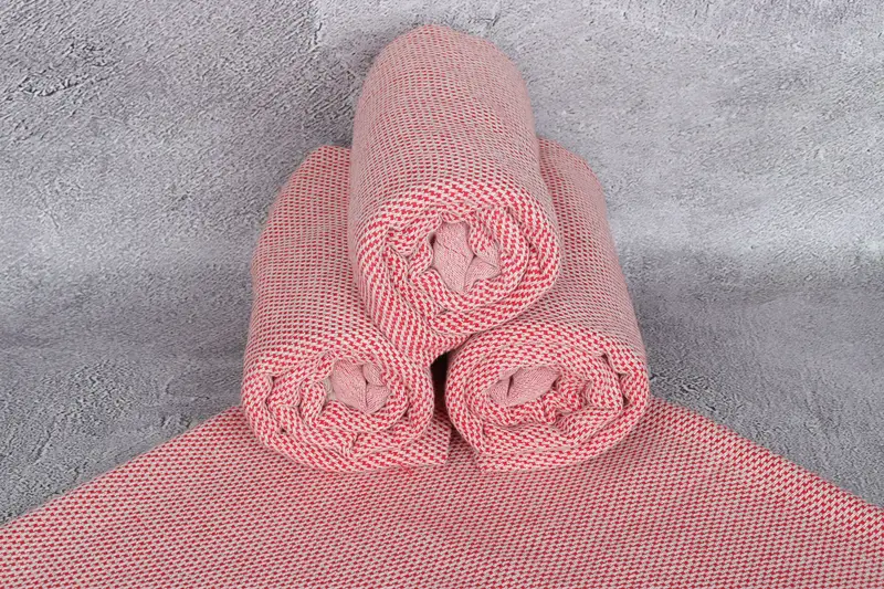 70x40 Cotton Geometric Towel, Thin towel, Bridal Shower Gifts, Turkish beach towel, Travel towel, Yoga Towel, Eco-friendly Turkish peshtemal towel - 7