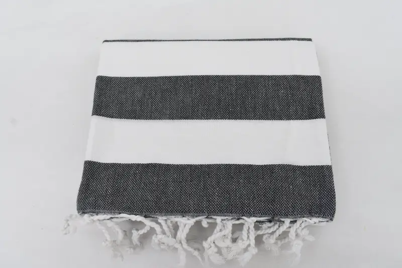 Wedding Towel, Bachelor Towel, Organic Turkish towel, 70x40 Cotton Striped Towel, Turkish Towel USA, Embroidery Towels, Custom Wedding Gift - 6