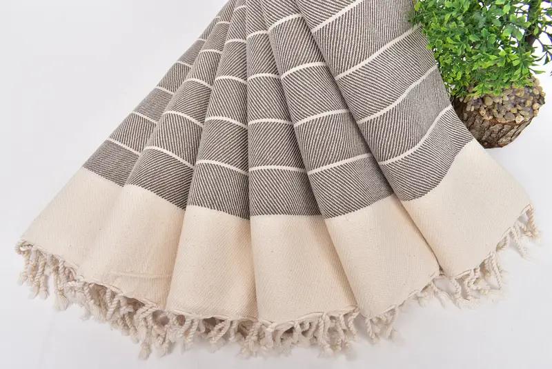 Monogram havlu, kişiselleştirilmiş hediyeler, küçük banyo havluları, 36x16 pamuklu çizgili havlu, düğün hediyesi, spor salonu havlu, bekarlığa veda, erkek arkadaş hediyesi - 4