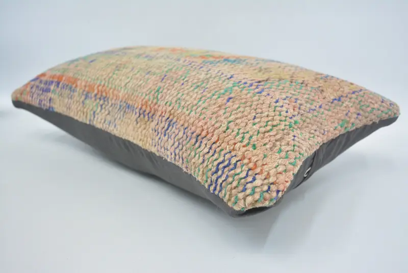 Kilim Pillow, 12x20 Blue Pillow Case, Interior Designer Pillow, Pastel Pillow Case, Antique Pillows, Southwestern Pillow Cover, Cushion Cover - 6