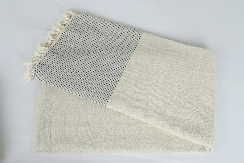 96x96 Cotton Polka Dot Towel, Turkish Blanket Throw, Woven Throw Blanket, Wedding Gift Ideas, Turkish Blanket, Turkish Towel Blanket, Tablecloth - 6