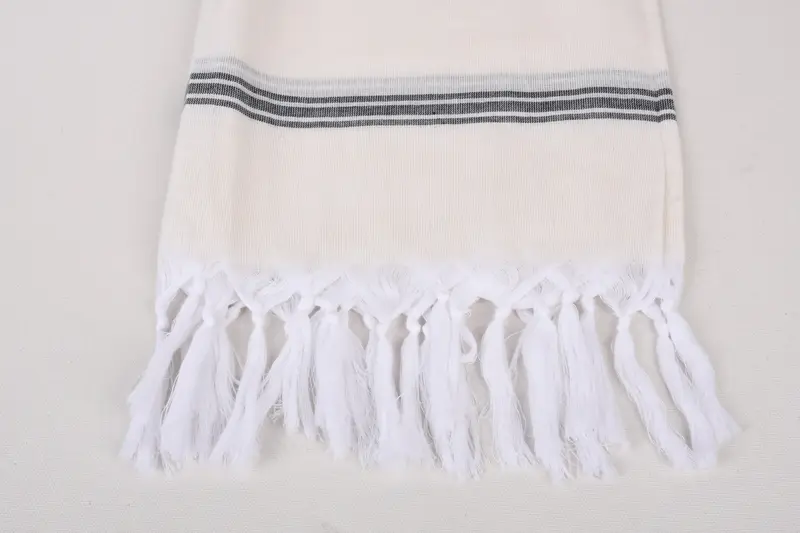 Guest Towel, 70x40 Cotton Striped Towel, Beach Wedding Favor, Bridal Shower Favors, Lightweight Turkish towel, Bachelor Gifts, Bridal Gifts - 3