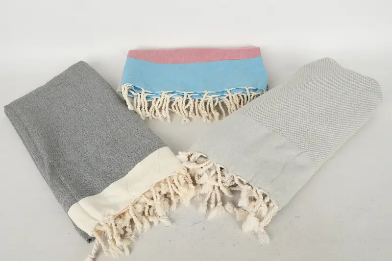 Custom Blanket, Throw Blanket, Memorial Gift, Woven Throw Blanket, Beach Bachelorette Party Decorations, Organic Throw, 86x82 Cotton Set of 6 Towel - 5