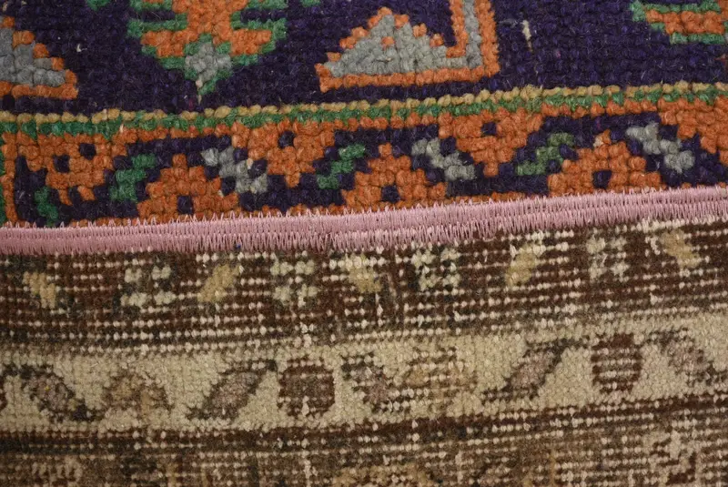 Vintage Kilim Pillow, 12x20 Blue Pillow, Ethnical Kilim Rug Pillow, Handmade Kilim Cushion, Cushion Case, Boho Throw Cushion, Luxury Cushion Case - 3