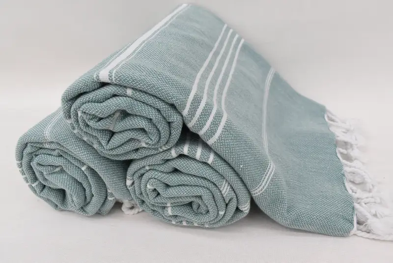 Bachelorette Party Favors, 70x40 Cotton Striped Towel, Anniversary Gift For Her, Personalized Turkish Beach Towel, Travel towel, Organic towel - 8