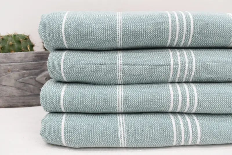 Bachelorette Party Favors, 70x40 Cotton Striped Towel, Anniversary Gift For Her, Personalized Turkish Beach Towel, Travel towel, Organic towel - 2
