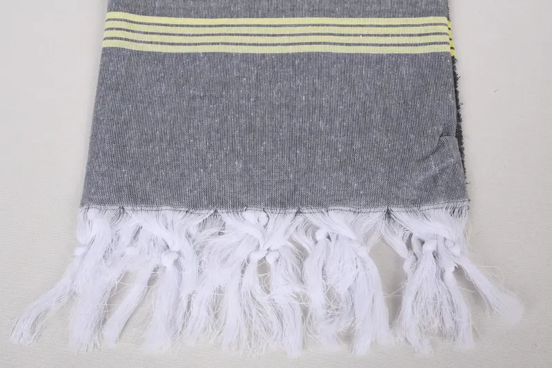 Home Decor Gifts, Home Decor Towel, 68x36 Cotton Striped Towel, Personalized Bridesmaid Gift, Yoga Towel, Luxury towel, Luxury Beach Towel - 3