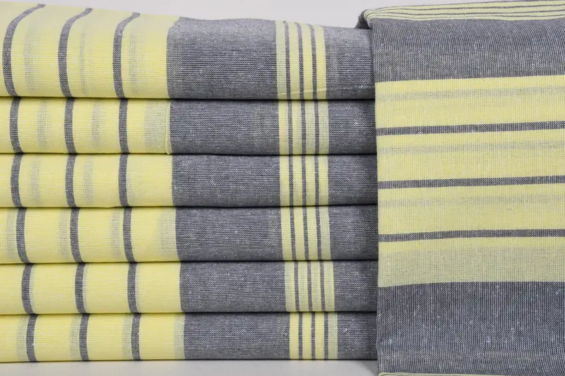 Home Decor Gifts, Home Decor Towel, 68x36 Cotton Striped Towel, Personalized Bridesmaid Gift, Yoga Towel, Luxury towel, Luxury Beach Towel - 1