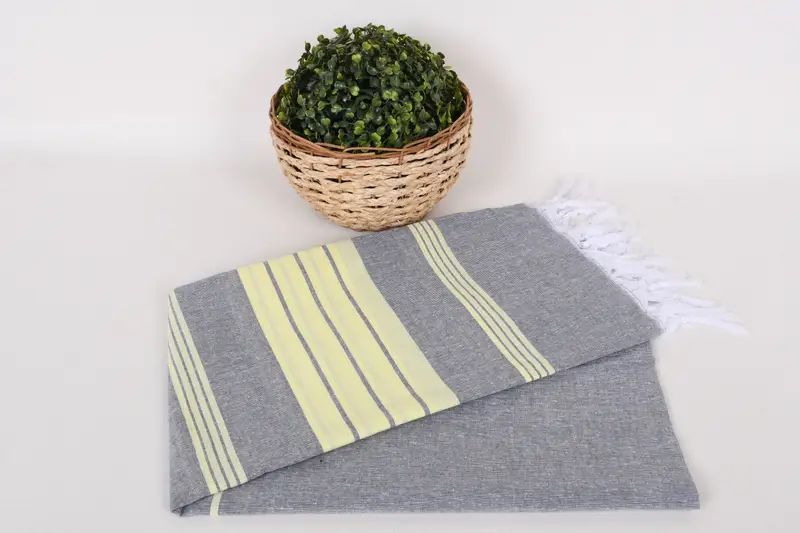 Home Decor Gifts, Home Decor Towel, 68x36 Cotton Striped Towel, Personalized Bridesmaid Gift, Yoga Towel, Luxury towel, Luxury Beach Towel - 4