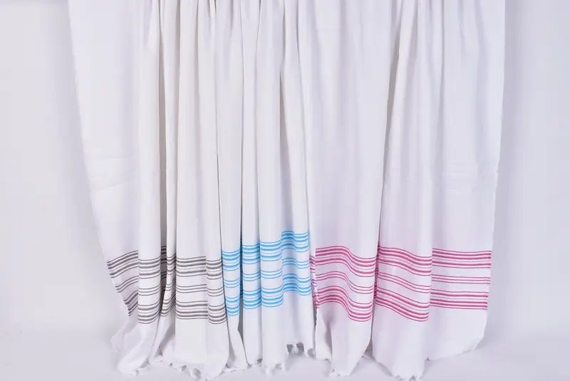 Home Gift, 70x40 Cotton Striped Terry Towel, Personalized Bridesmaid Gift, Spooky Bachelorette Party Favors, Custom Wedding Gifts, Embroidered Towel - 8