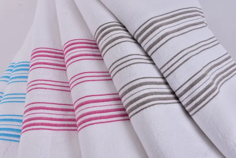 Home Gift, 70x40 Cotton Striped Terry Towel, Personalized Bridesmaid Gift, Spooky Bachelorette Party Favors, Custom Wedding Gifts, Embroidered Towel - 5