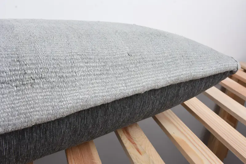 Home Decor Pillow, Cushion, Kilim Pillow, Patio Pillow Sham, 12x43 Gray Cushion, Handmade Kilim Cushion, Boho Chic Pillow - 7