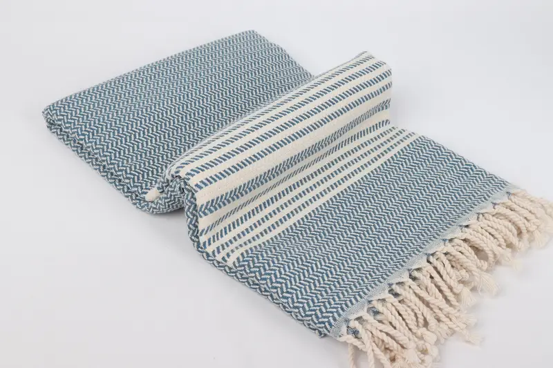 Peshtemal Towel, Embroidery Towel, Custom Name Towel, Luxury towel, Birthday Gift, 70x40 Cotton Striped Towel, Custom Towel Beach, Bridesmaid Gifts - 6