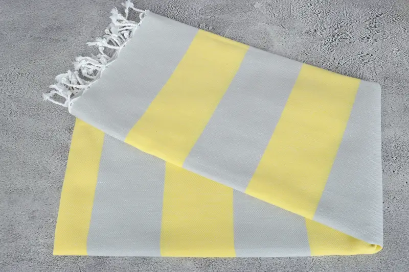 Personalized Towel, 70x40 Cotton Striped Towel, Miami Bachelorette Party Favors, Wedding Gift For Bride, Housewarming Gift, Guest Towel, Custom Gift - 6