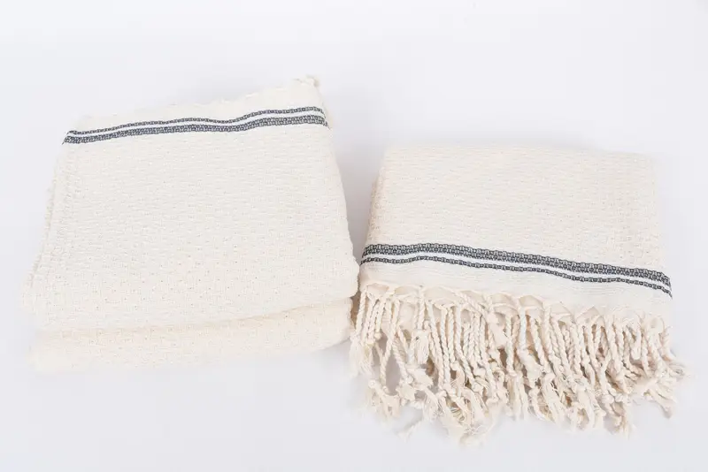 Brautduschengeschenke, Peshtemal -Handtuch, bestickter Handtuch, Hauswarming -Geschenk, 68x36 Baumwollstreifenhandtuch, kundenspezifisches Hochzeitsgeschenk, Mädchenwochenende Geschenke - 7