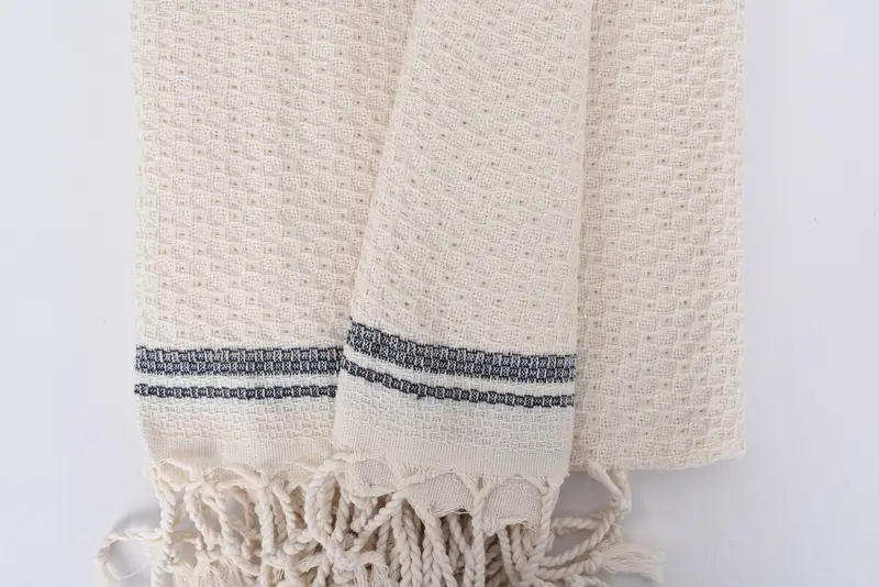 Brautduschengeschenke, Peshtemal -Handtuch, bestickter Handtuch, Hauswarming -Geschenk, 68x36 Baumwollstreifenhandtuch, kundenspezifisches Hochzeitsgeschenk, Mädchenwochenende Geschenke - 8