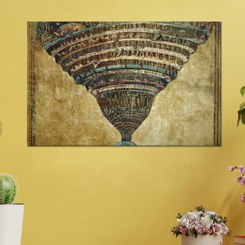 Göttlicher Sandro Botticelli-Leinwanddruck – trendige Wandkunst