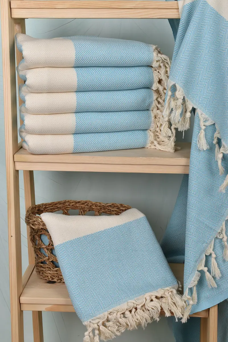 Gift Boxes Towel, 70x40 Cotton Herringbone Towel, Gym Towel, Bridesmaid Gifts, Bachelorette Party Favors, Bachelorette Party Gifts Bridesmaids - 3