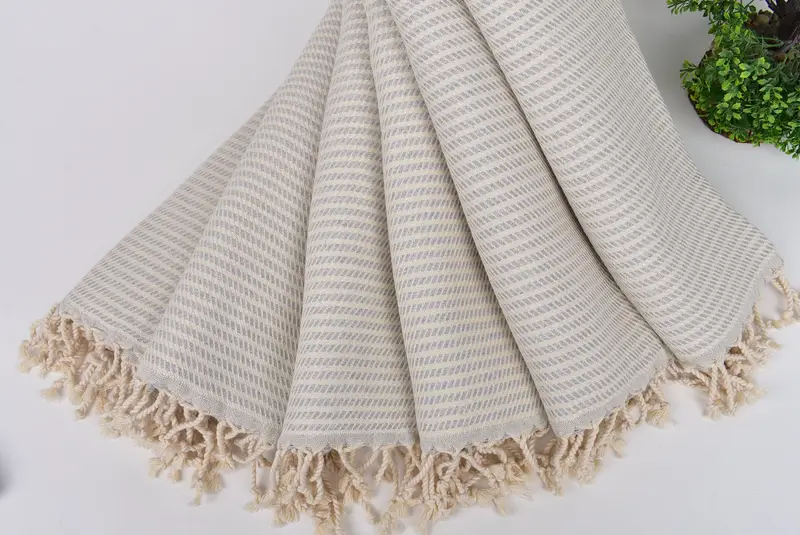 El yapımı hediye, nedime hediyeleri, mutfak havlu, kişiselleştirilmiş bulaşık havlu, konuk havlu, büyükanne hediyesi, 40x20 pamuklu polka nokta havlu, monogram havlu - 4