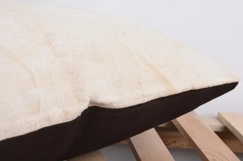 Handmade Kilim Cushion, Vintage Kilim Pillow, Pillow for Sofa, Decorative Throw Pillow Sham, 12x24 White Pillow Case, Pillow, Turkish Bench Pillow - 7