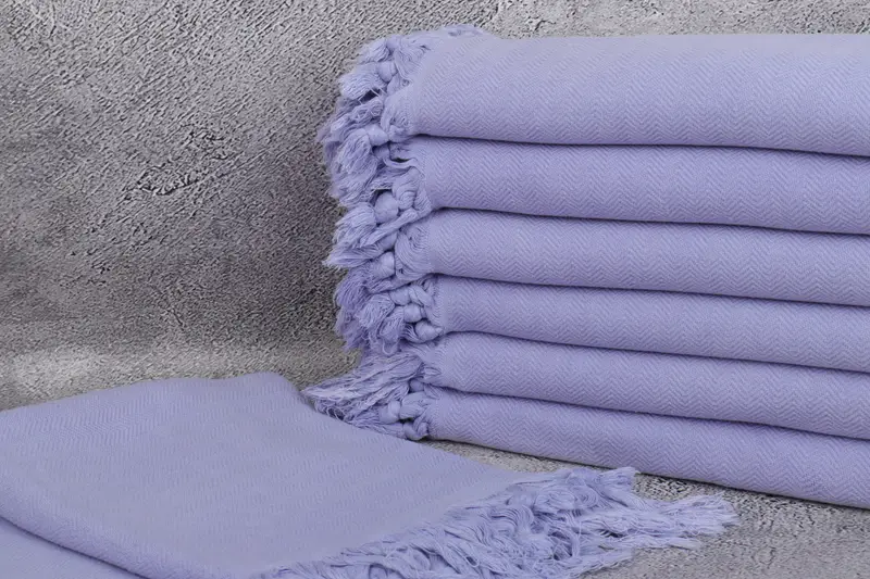Large Turkish Towel, Absorbent towel, Embroidered Towel, Personalised Gift, Pool Towels, Custom Wedding Towel, 64x40 Cotton Herringbone Towel - 2