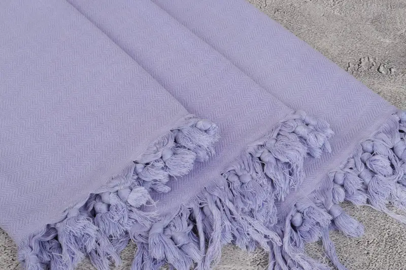 Large Turkish Towel, Absorbent towel, Embroidered Towel, Personalised Gift, Pool Towels, Custom Wedding Towel, 64x40 Cotton Herringbone Towel - 5