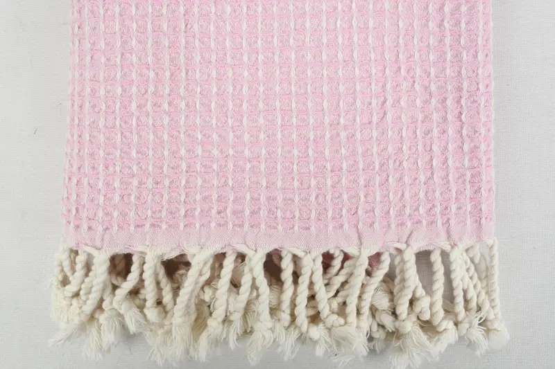 Eco-friendly Turkish peshtemal towel, 68x36 Cotton Waffle Towel, Turkish Towel Beach, Lightweight Turkish towel, Bridal Party Gifts, Summer Gift - 5