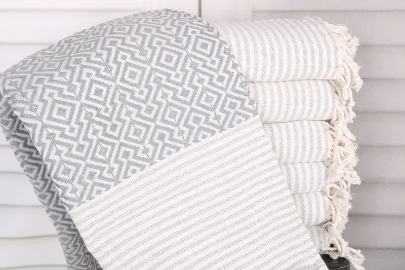 Gift For Mom, Luxury Beach Towel, Peshtemal Towel, Organic Turkish towel, 76x38 Cotton Diamond Towel, Personalized Turkish Towel, Bachelorette Towel - 1