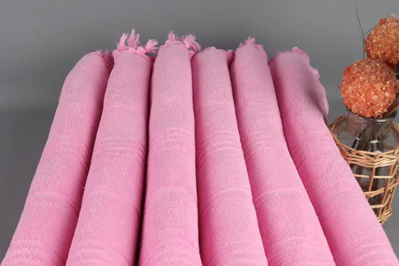 Wedding Favors, 70x36 Cotton Striped Terry Towel, Personalized Gift For Her, Summer Gift Ideas, Luxury Beach Towel, Sand-free towel, Peshtemal Towel - 3