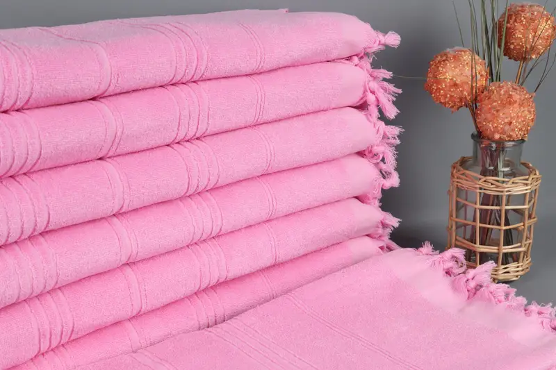 Wedding Favors, 70x36 Cotton Striped Terry Towel, Personalized Gift For Her, Summer Gift Ideas, Luxury Beach Towel, Sand-free towel, Peshtemal Towel - 1