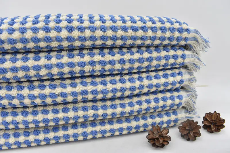 Monogrammiertes Handtuch, Familiengeschenk, Hauswärmungsgeschenk, Hochzeitsbevorzugungen, türkisches Handtuch Handtuch, 40x20 Baumwoll -Pom -Pom -Handtuch, Weihnachtsgeschenke - 3