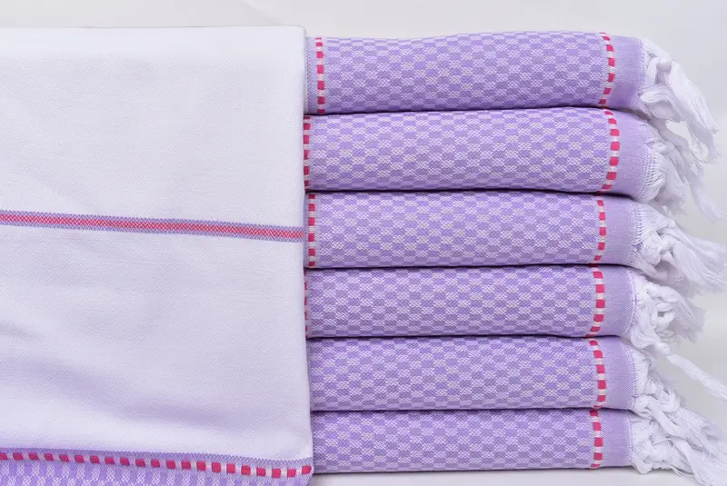 Beach Towel Gift, Bridesmaid Proposal Gift, 70x40 Cotton Striped Towel, Personalized Beach Towel, Bachelorette Party Decorations, Embroidery Towel - 1