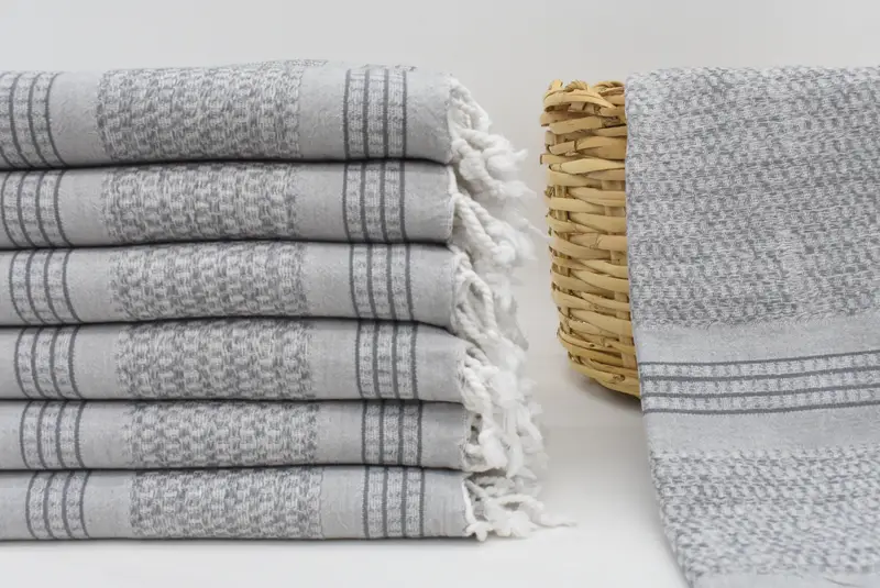 Bachelorette Party Favors, Unique Gift, Quick-dry towel, Best Friend Gift, 70x36 Linen Striped Towel, Personalized Bridesmaid Beach Towel - 2