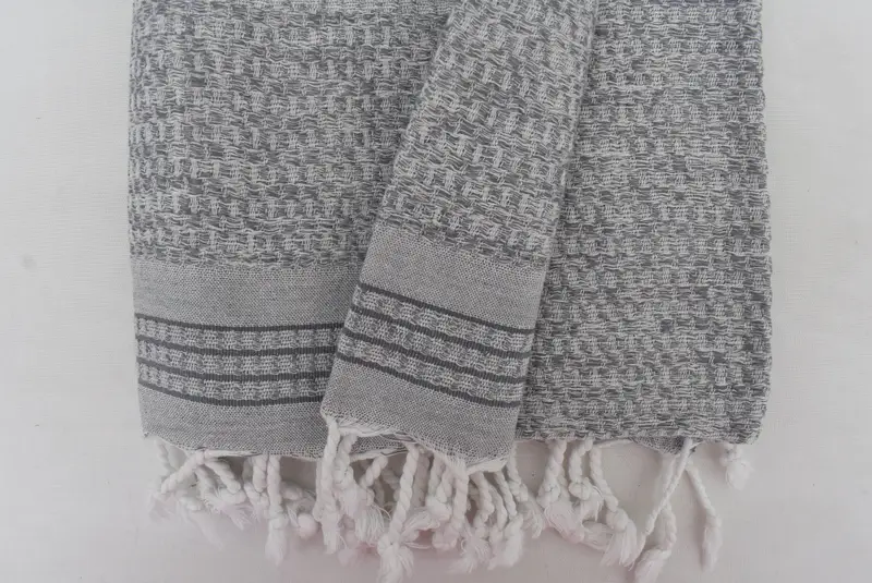 Bachelorette Party Favors, Unique Gift, Quick-dry towel, Best Friend Gift, 70x36 Linen Striped Towel, Personalized Bridesmaid Beach Towel - 4